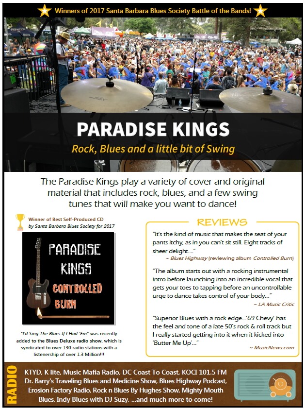 Paradise Kings One Sheet